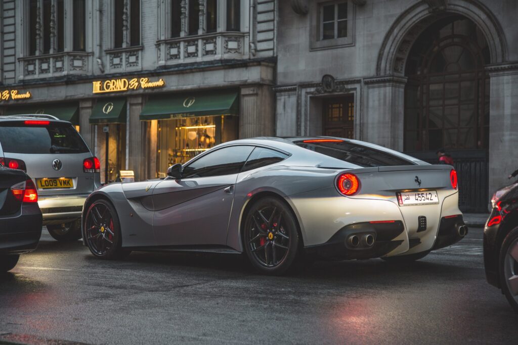 Ferrari Portofino 2-door coupe silver